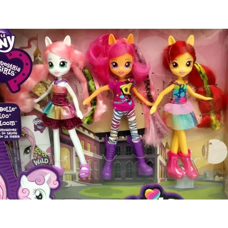 Hasbro My Little Pony Figure Cute Legion Rainbow Dash Spike Fluttershy Princess Cadence Pinkie Pie Shining Armor Toy