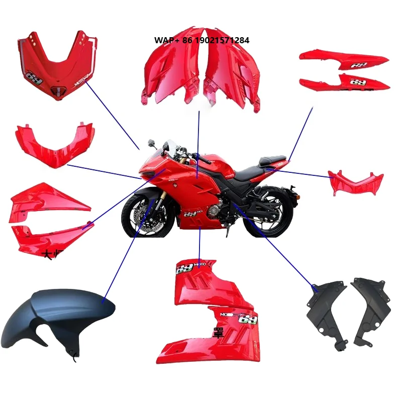 

China Factory Panels Motorcycle Parts for Off-road Racing Electric Motorcycle for Adult