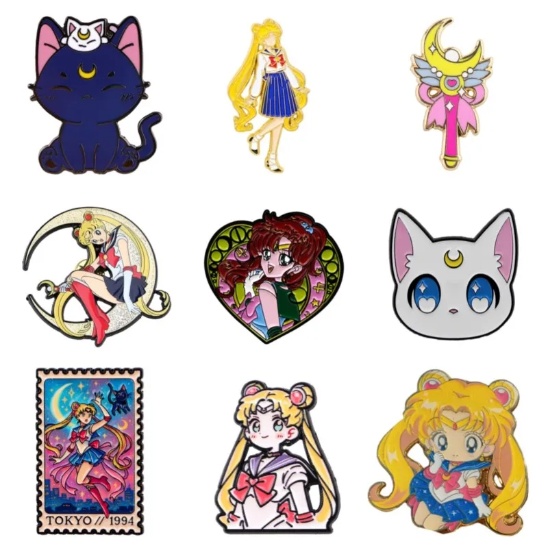 Spille PIN Set a tema Sailor Moon_1