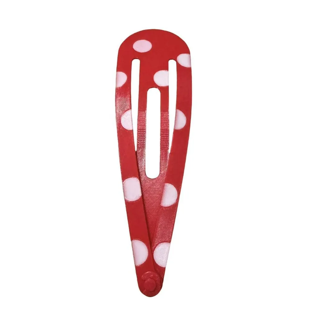Cute Polka Dot Extra-large Hair Clips 20cm INS Hoodies BB Clip Creative Kawaii Funny Hair Grip Children's
