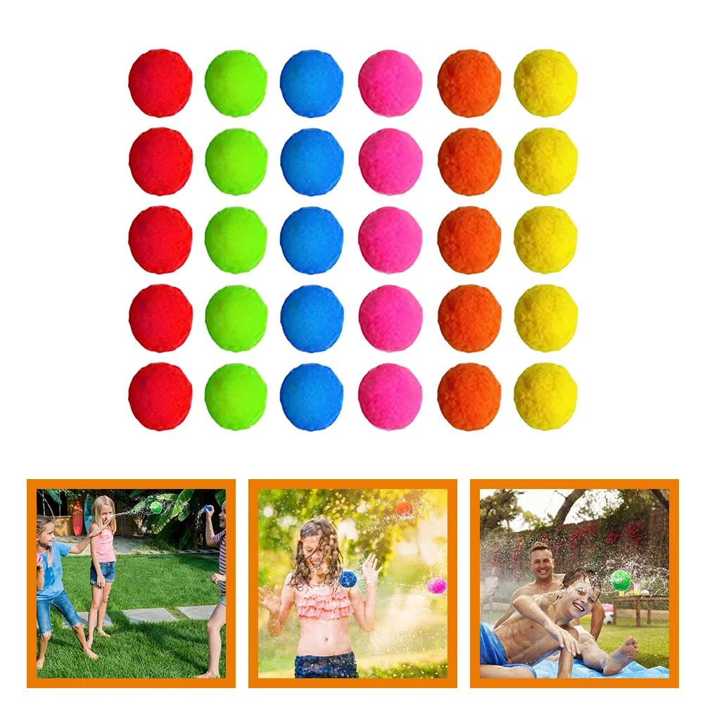 30 Pcs Entertainment Party Water Children Pool Toys Balls Fight Polypropylene Kids Accessory for Swimming Playthings