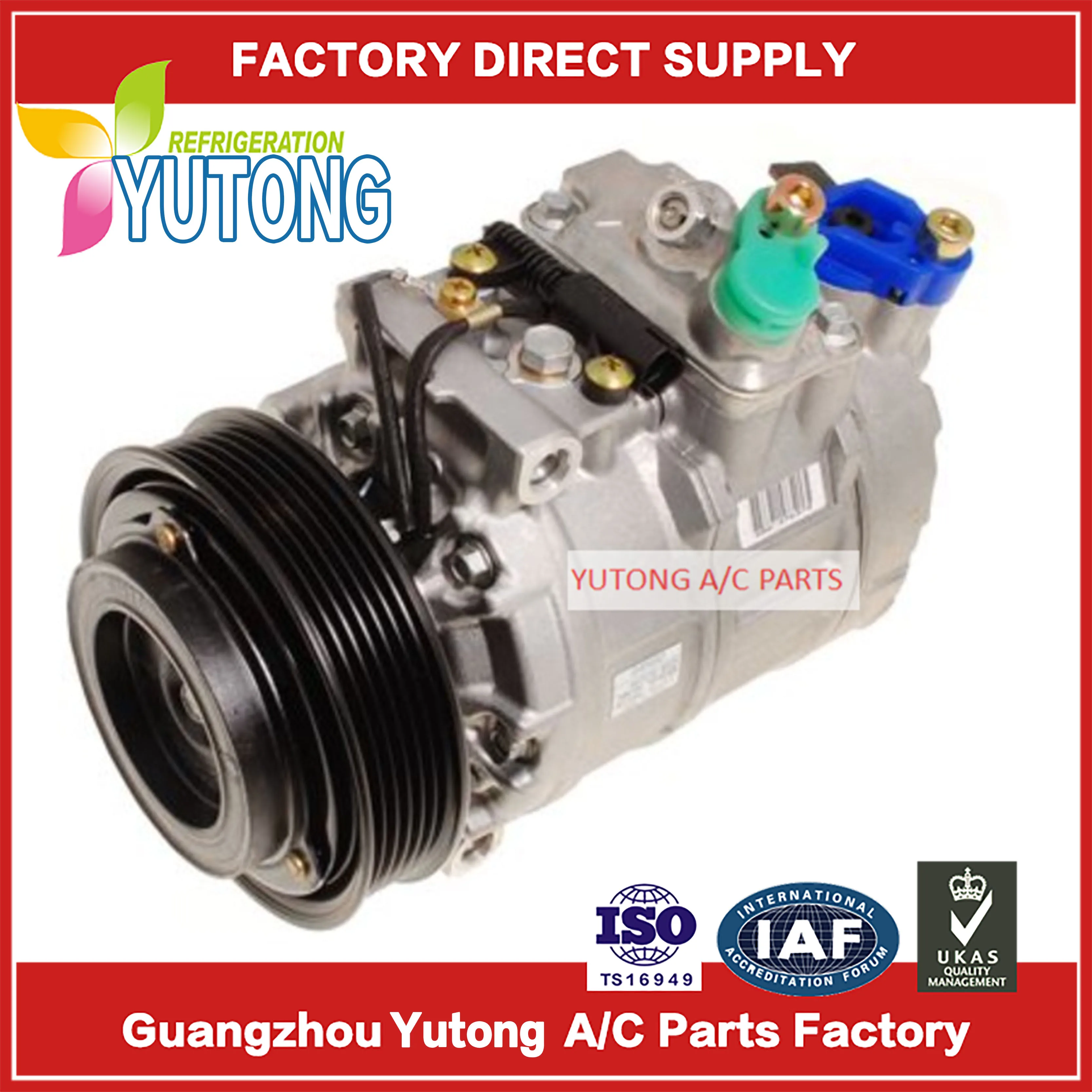 AC Compressor For Freelander 447170-5640 447220-8050 447170-8234 447220-8504 447300-8230 4471708230 447220-8500