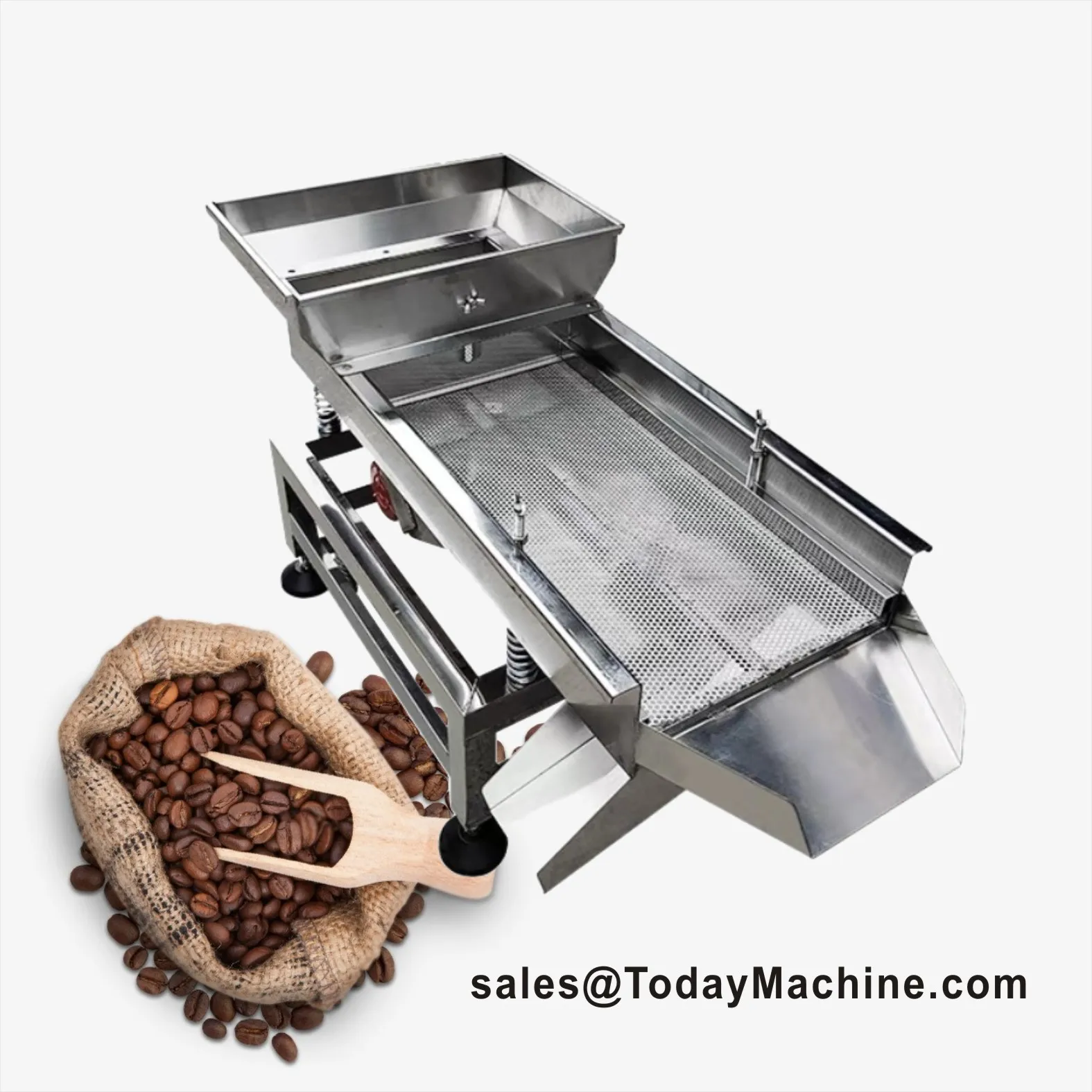 Linear Vibrating Screening Mechanical Sand Sieving Machine