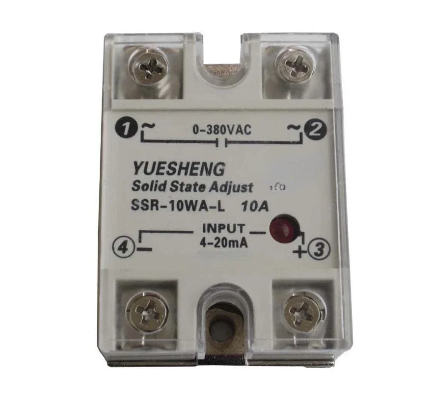 

4-20MA solid state voltage regulator for blister machine, good linearity without external power supply, SSR-25WA-L