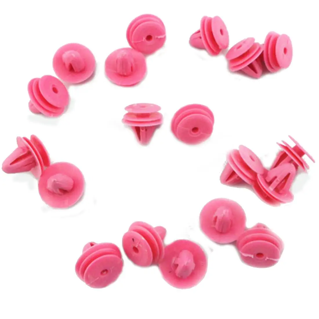 10Pcs Pink Nylon Trim Panel Clip Fastener Rivet Retainer Clips 82315-27000 For Hyundai Elantra Sonata Tucson Kia Optima Sportage