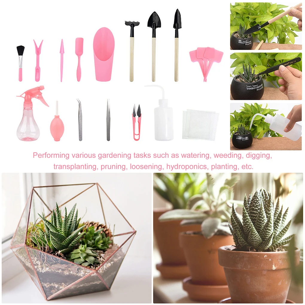 

Compact And Portable Gardening Planter Set Multi-functional Tools Convenient And Practical Plastic