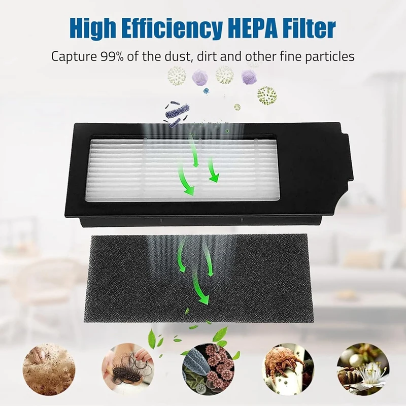 For Ecovacs Deebot X1 Omni Turbo Vacuum Cleaner Accessories Main Side Brush HEPA Filter Mop Cloth Dust Bag Spare Parts