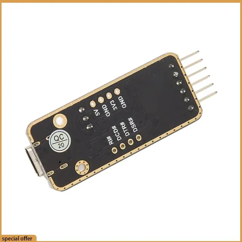 A68Z USB To TTL Serial Adapter สําหรับ CH343G ชิป USB To UART TTL Serial Converter Modul สําหรับการแก้จุดบกพร่องและการเขียนโปรแกรม