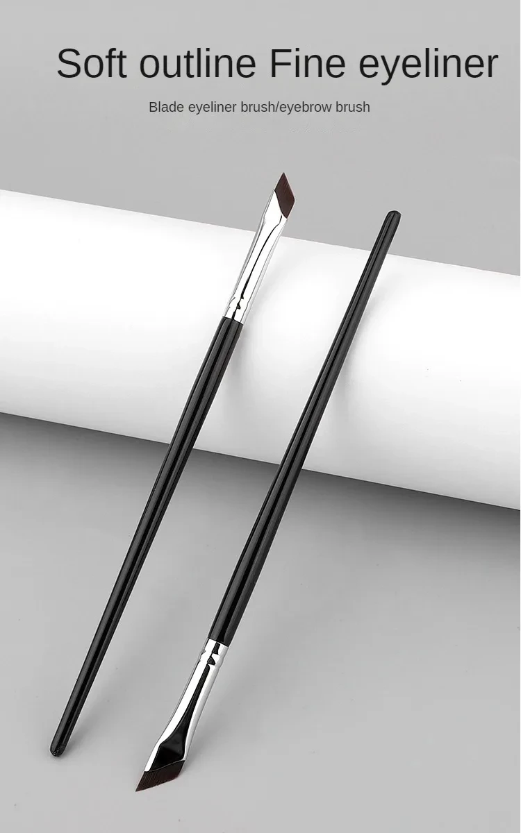 Upgrade Blade Eyeliner-Pinsel, ultradünn, feiner Winkel, flacher Augenbrauenpinsel, Liner Brow Place, Make-up-Pinsel, präziser Detailpinsel – Detail 7
