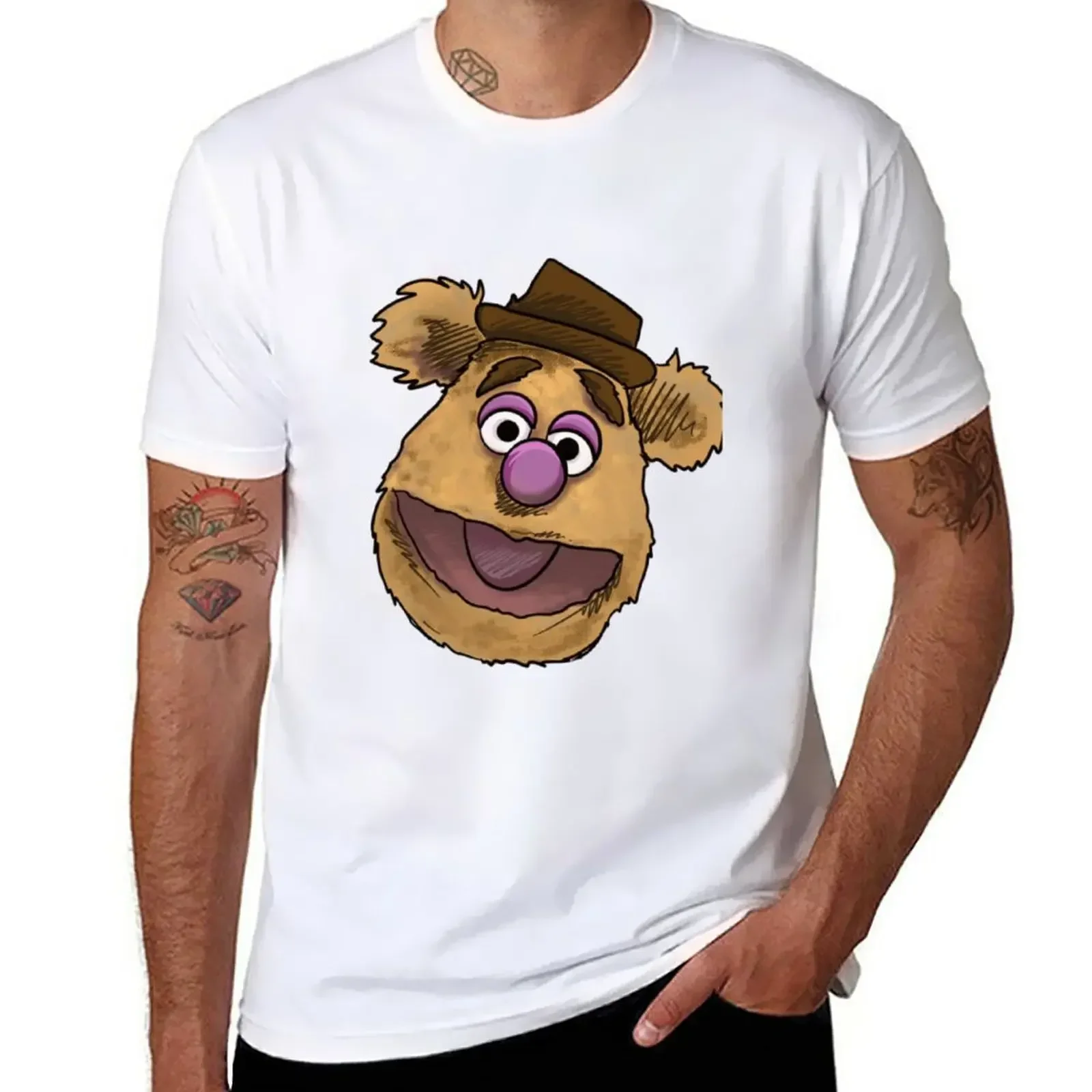 Fozzy Bear Smarter than the average bear T-Shirt oversized t shirt T-shirt short funny t shirts mens t shirts manga vintage 2024