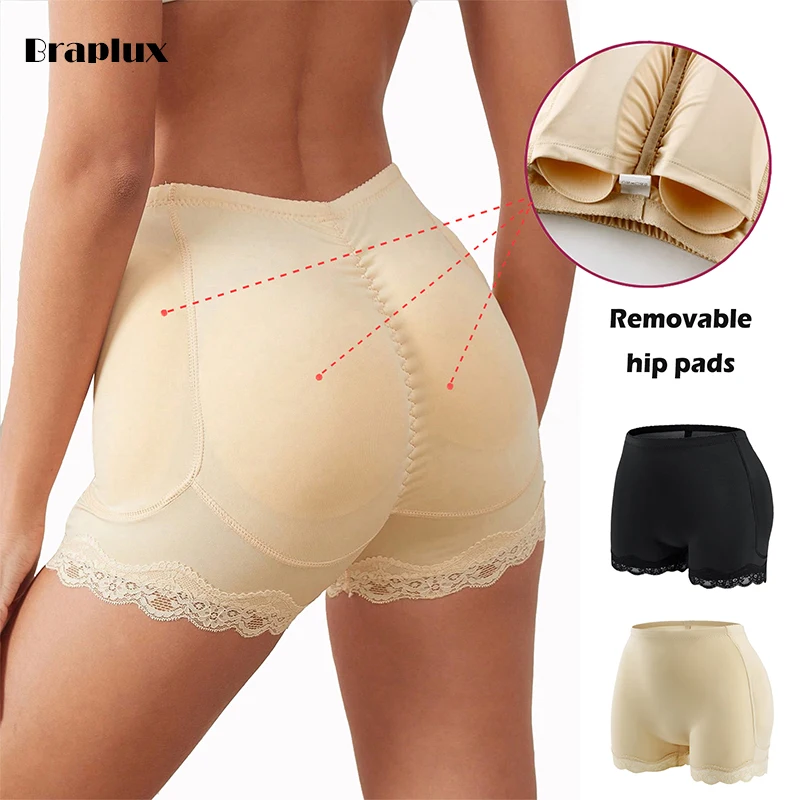 Padded Butt Lifter Panties Women Butt Enhancer Body Shaper Buttocks And Butt Control Ladies Shorts Lifter Fake Ass Padded Panty