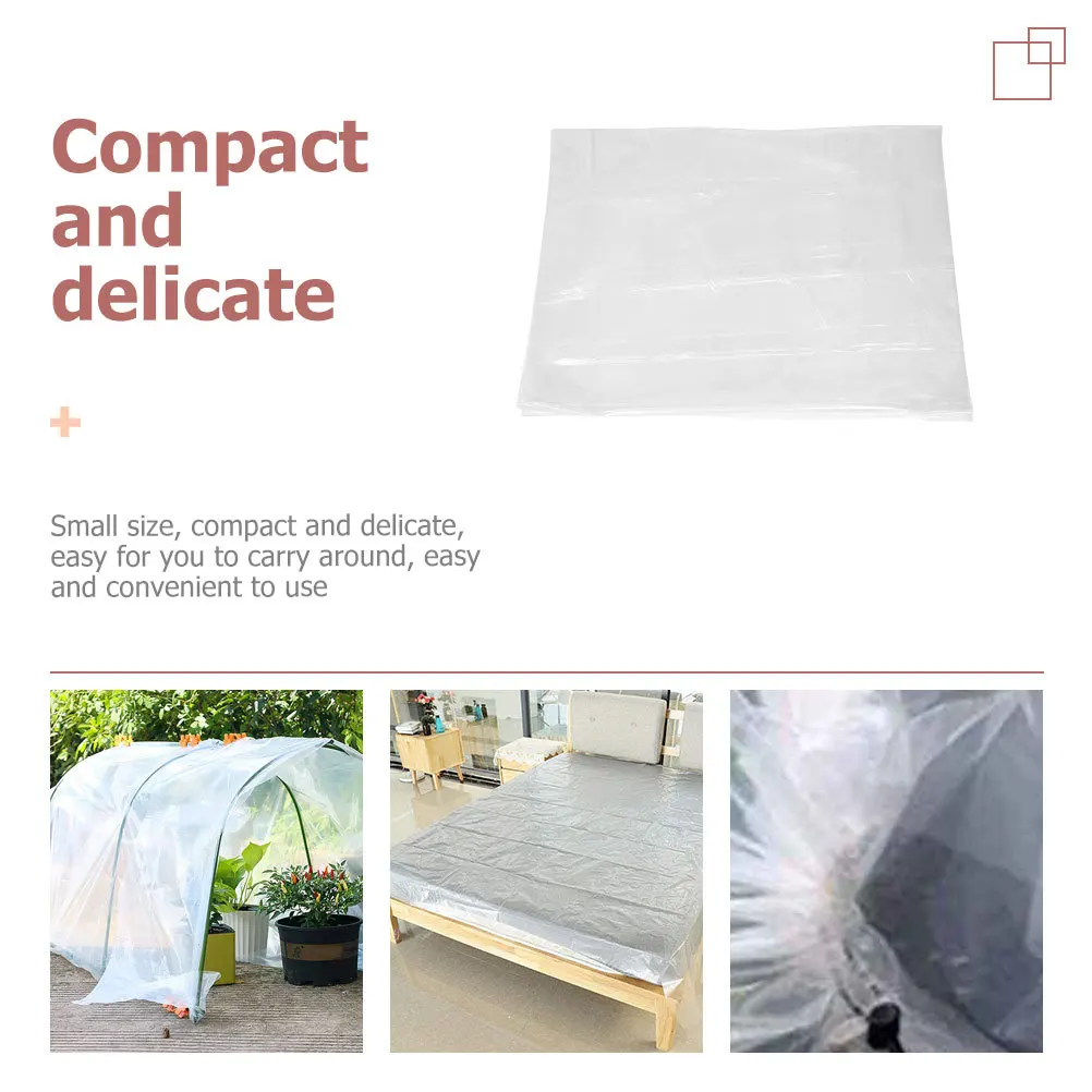 

Greenhouse For Plant Antifreeze Transparent Plastic Film Frost Protection Cover Reusable Horticultural Protective Film