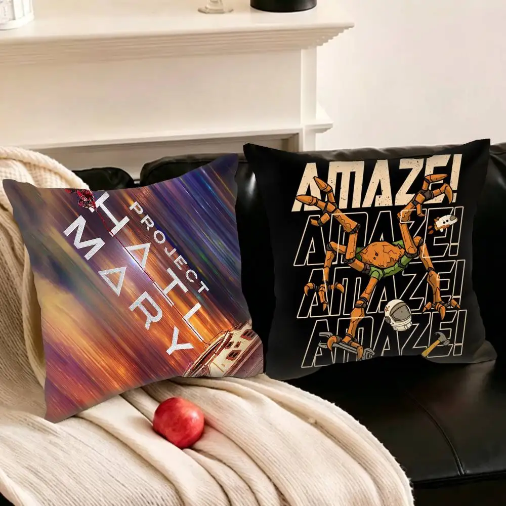 Film Project Hail M-Mary   Pillowcase living room sofa cushion cover bedroom room bed pillow cover home decoration