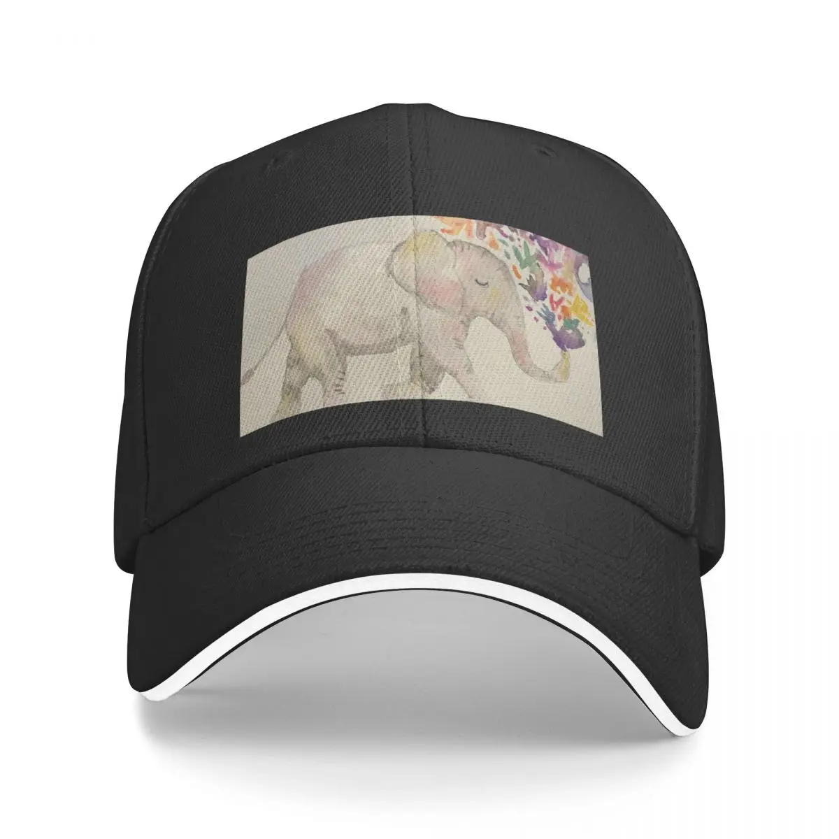 SLB Designs Happy Elephant Baseball Cap Hat Luxury Brand Sports Cap beach hat Hats For Women Men's