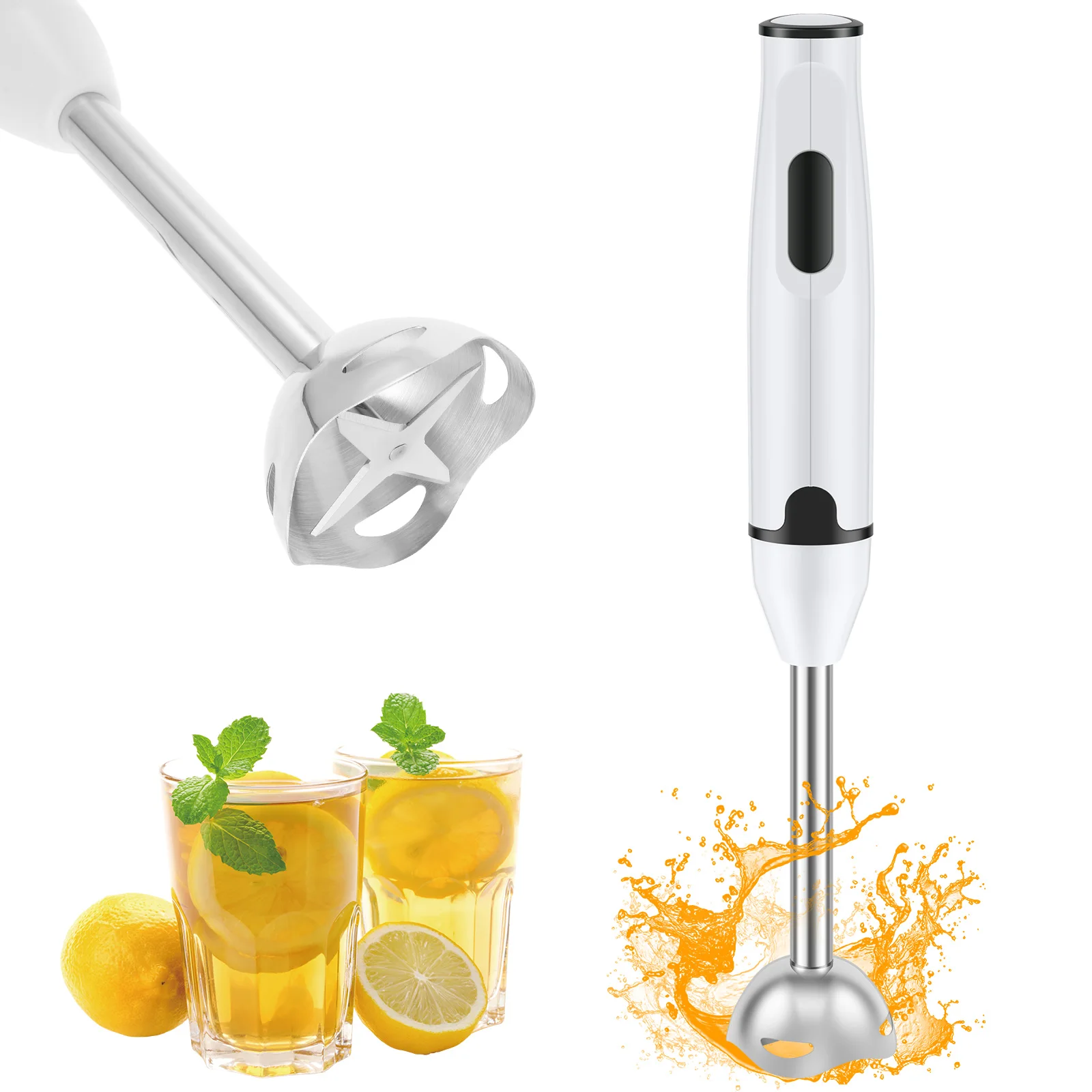 Hand Immersion Blender Multifunctional Food Mixer Household Handheld Immersion Blender Electric Stick Blender Kitchen Gadget