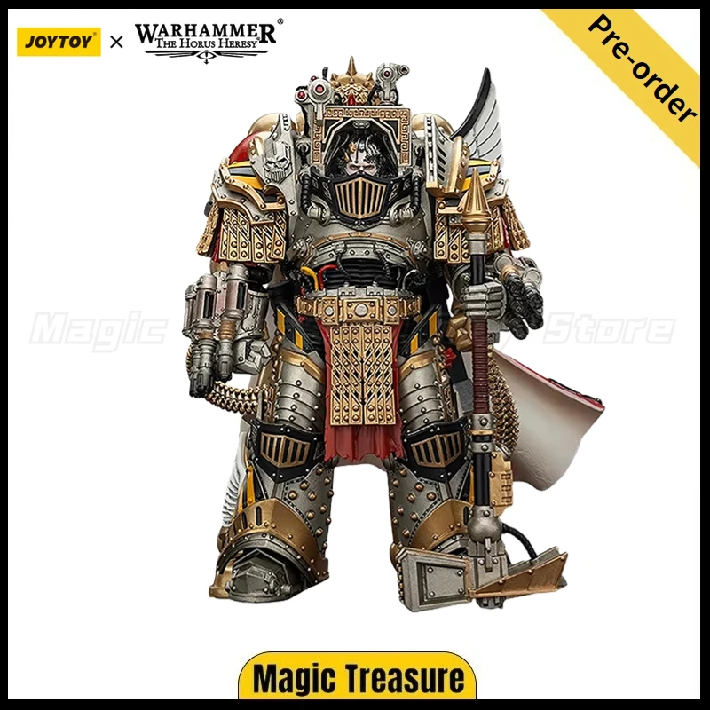 

【Pre-sale】JOYTOY Action Figure Warhammer 40K Iron Warriors Perturabo Primarch of The LVth Legion 1/18 Gifts