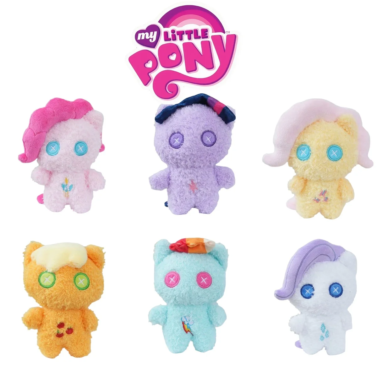

My Little Pony: Friendship is Magic Плюшевая кукла Twilight Sparkle Rainbow Dash Applejack Rarity Fluttershy Pinkie Pie