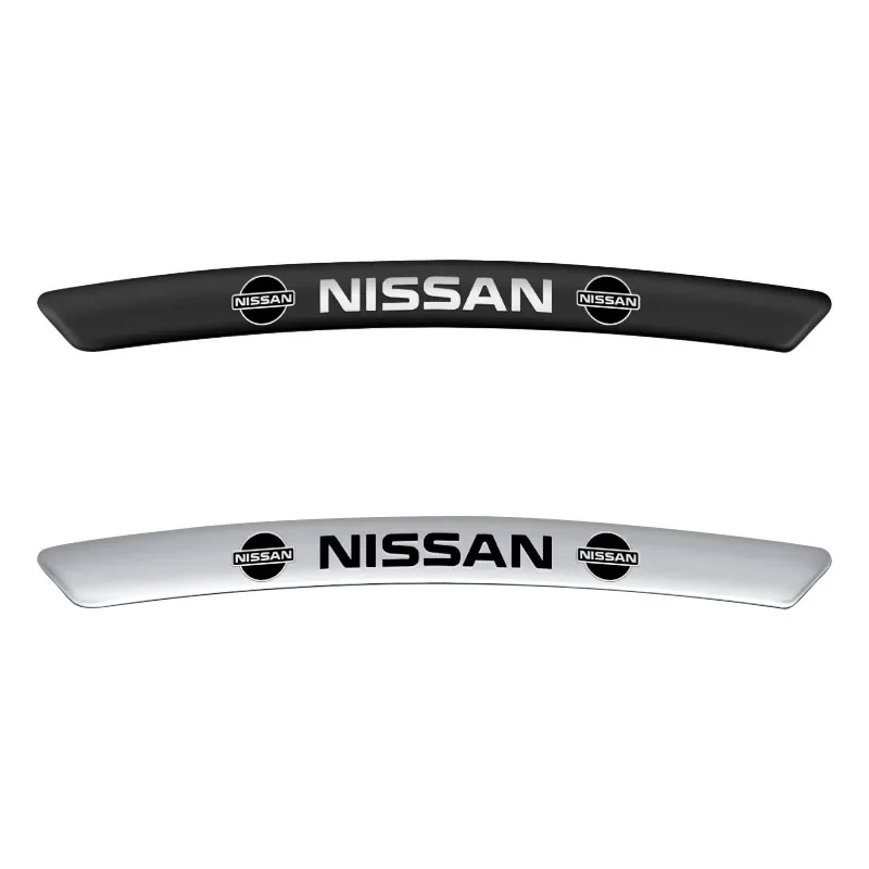 4 قطعة ملصقات تعديل حافة السيارة عجلة الديكور الشارات اكسسوارات لنيسان تيدا Teana ألتيما سيلفي مورانو ركلات قاشقاي