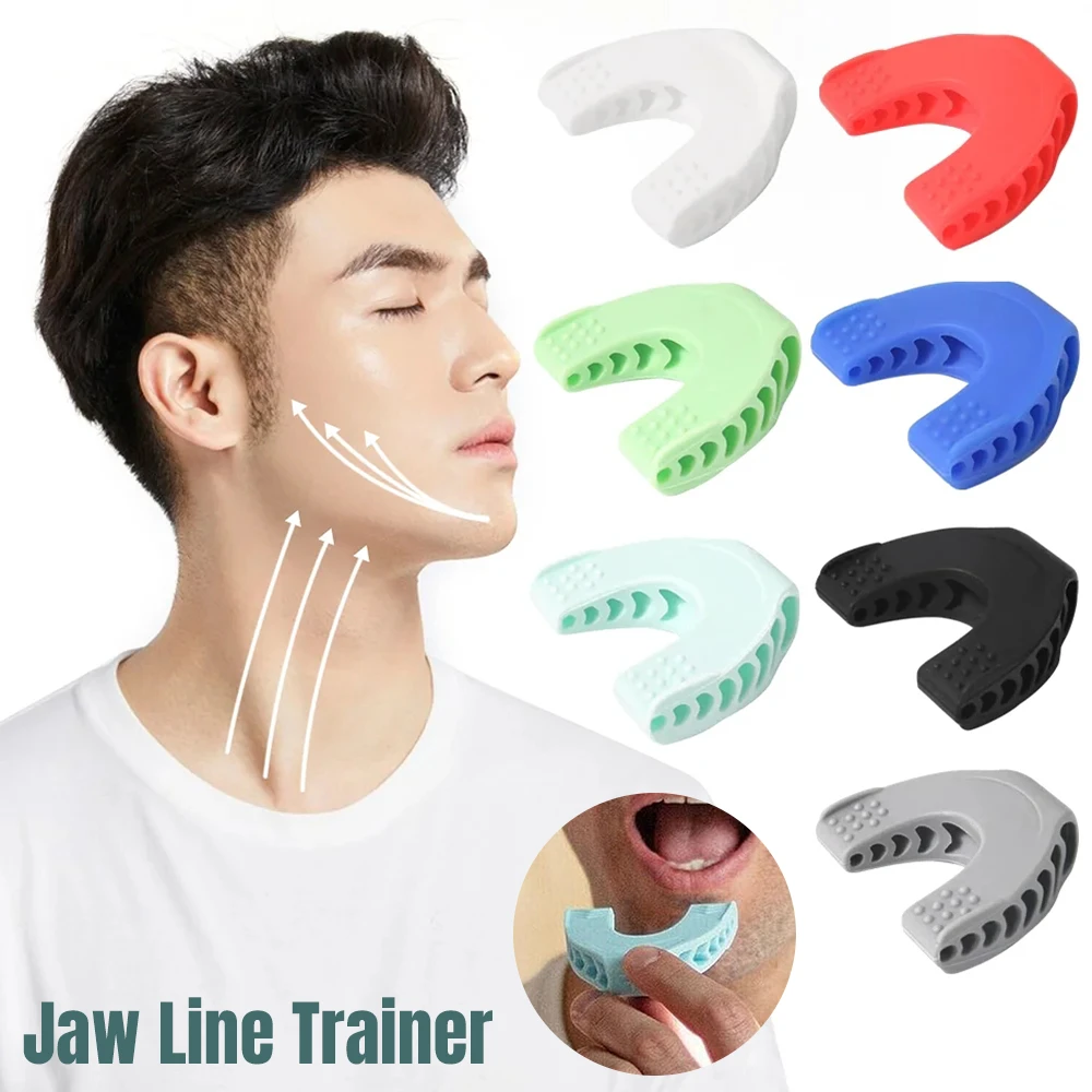 Unisex Jaw Line Exercise Fitness Ball Trainer Muscle Neck Face Exerciser Toning