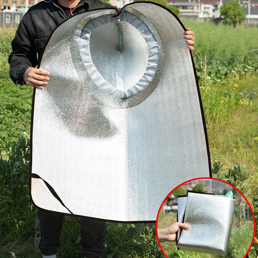 عباءة مزرعة العمل قبعة مدببة الحماية من الشمس في الهواء الطلق الحماية من الشمس قبعة الطبقات العزل الحراري غطاء المطر قبعة قبعة الصيد قبعة #4