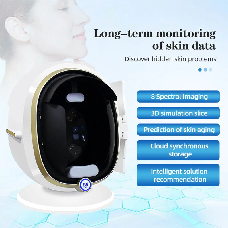 

2024 Newest Professional AI Intelligent Image Instrument Skin Analyzer Multi-Functional Beauty Devices Pigmentation Analysis