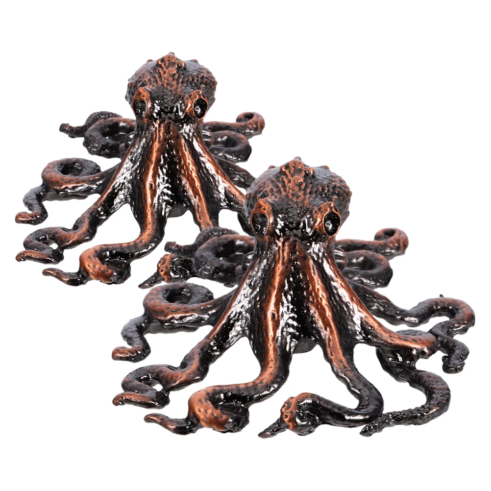 

2Pcs Zinc Alloy Decorative Drawer Pulls Nordic Style Wardrobe Knobs Cabinet Handles Vintage Dresser Knobs for Home Furniture