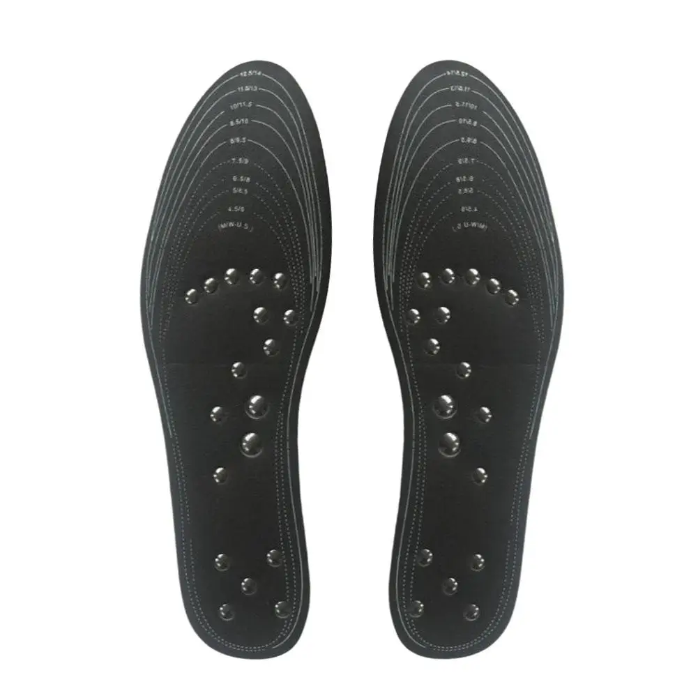 18 Magnets Magnetic Acupressure Massage Insoles Foot Therapy Reflexology Pain Relief Insoles For Women And Men Shoe Q2h4