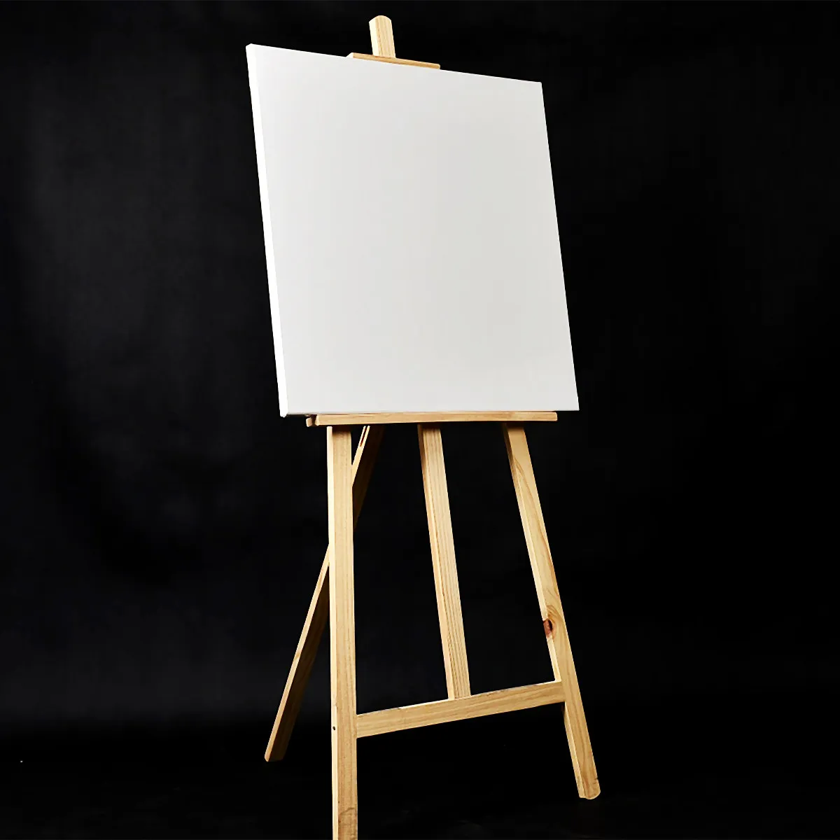 

4Pcs Cotton Oil Painting Canvas Solid Wood Square Stretched Canvas Frame for Acrylic Oil Painting Crafts Students Professionals