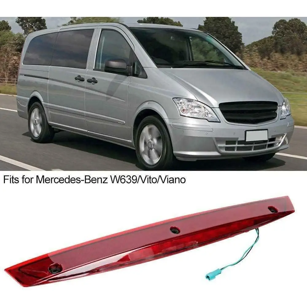 3RD Third Red LED  High Level Rear Brake Stop Light   for Mercedes V Class Vito Viano W639 A6398200056 6398200056