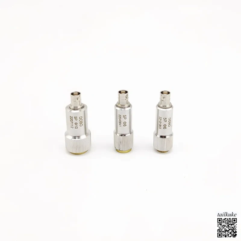 5MHz Straight Probe 5P10 5P6 5P8 Ultrasonic Flaw Detector Small Diameter Probe High-frequency Longitudinal Wave Transducer