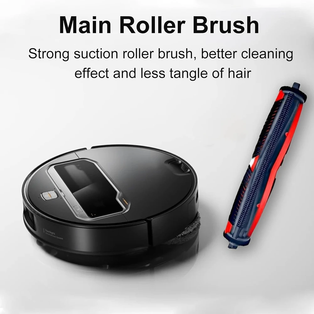 

【Livraison-Rapide!】2PCS Anti-Tangle Roller Brush For Roborock Saros Z70/G30 Space Vacuum Cleaner Spare Parts Anti Entanglement M