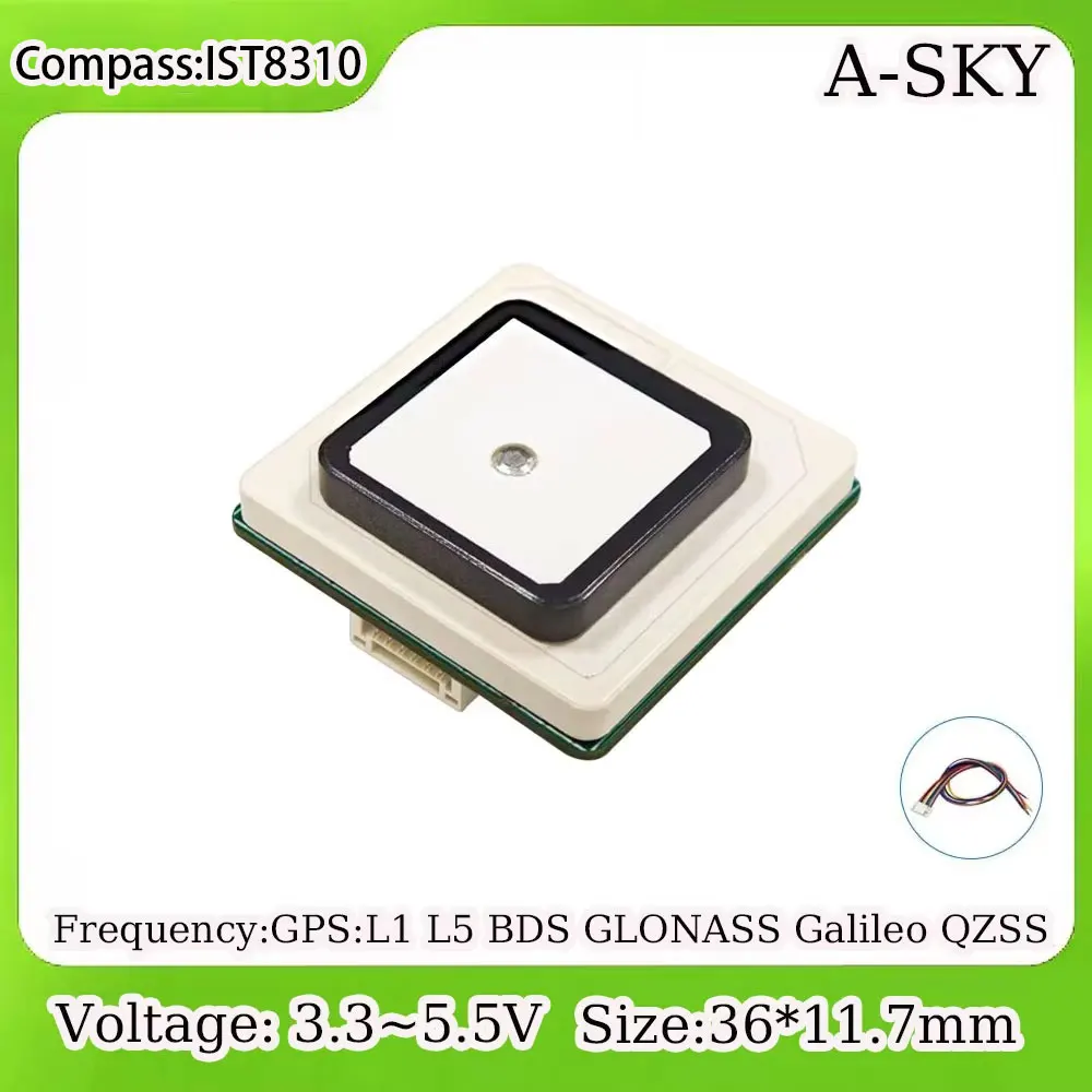 Module RTK double bande LD-29, positionnement au centimètre près, récepteur GNSS haute précision, démarrage rapide en 5 secondes pour drone/ROV/AGV