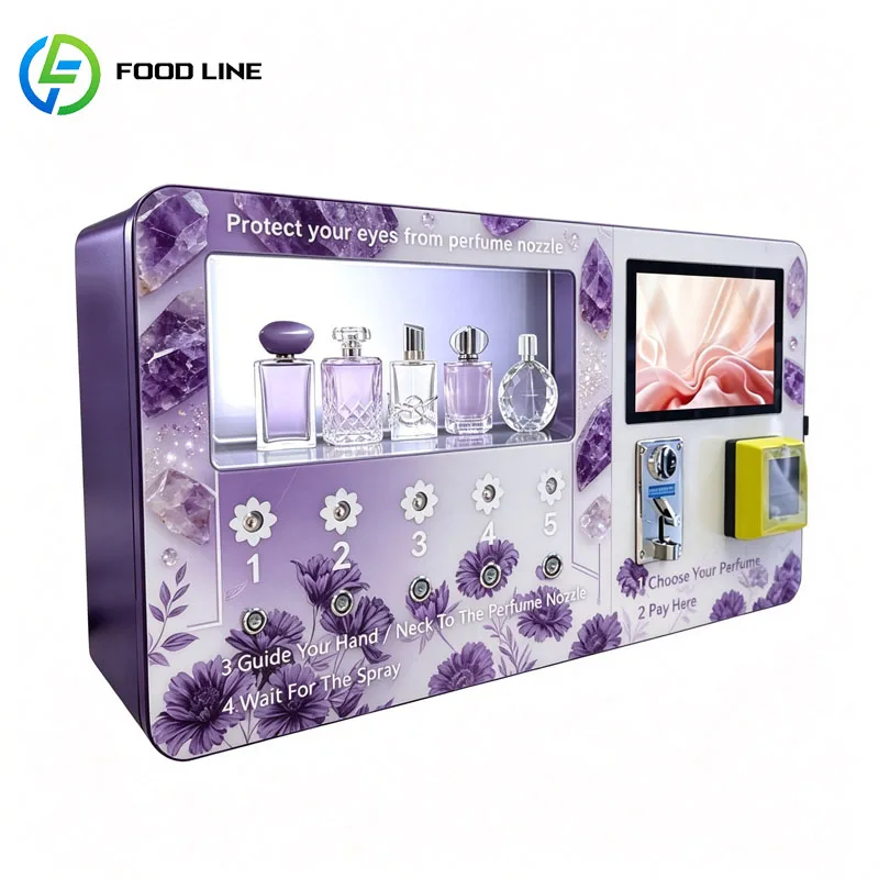 Perfume Spray Vending Machine Wall Mounted Automatic Scent Dispenser Small Commercial Fragrance Equipment Customized