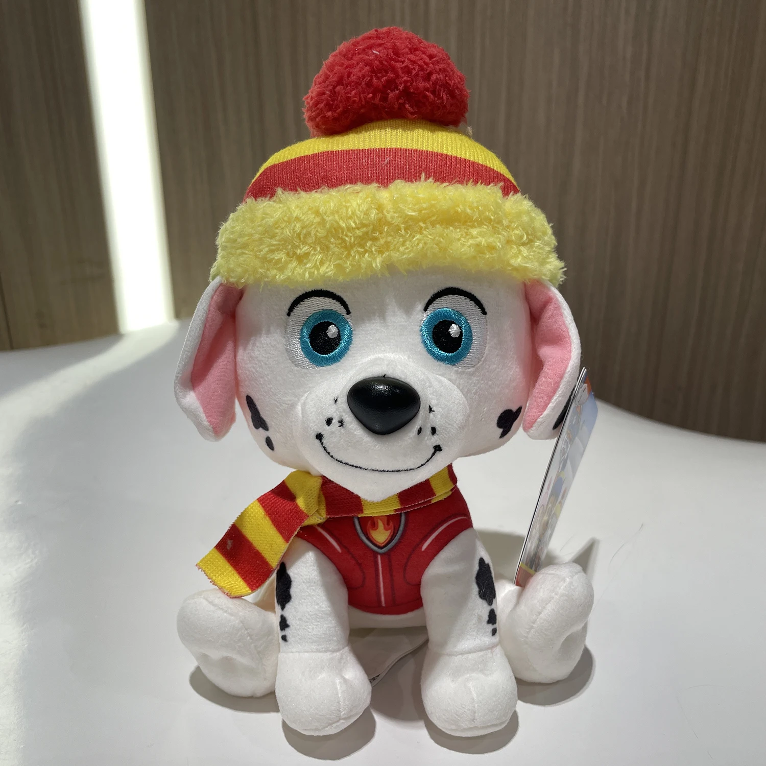 Original PAW Patrol Holiday Style Skye Chase Everest in Scarf & Hat Officially Licensed Plush Toy for Ages 1 and Up 6”  15.2cm