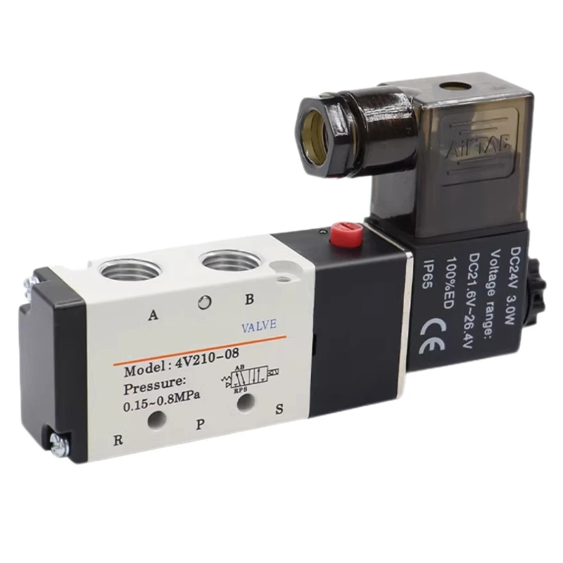 

Высококачественный пневматический клапан серии 4 В, электромагнитный клапан 4V210