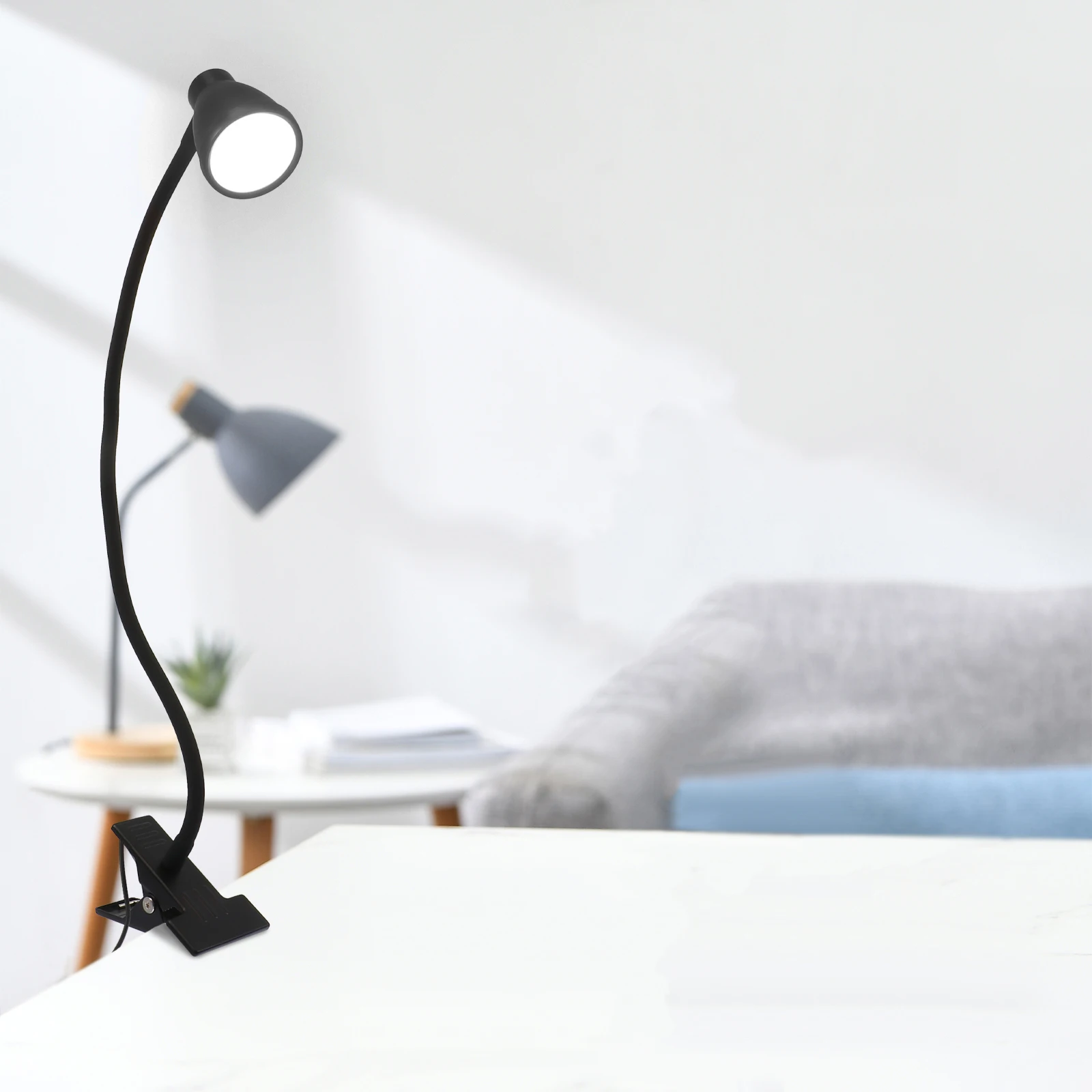 Usb Cozy Night Simple Creative Decorative For Bedroom Dorm Led Small Night Lamp Convenient Clip Light Sturdy Usb Powered Reading