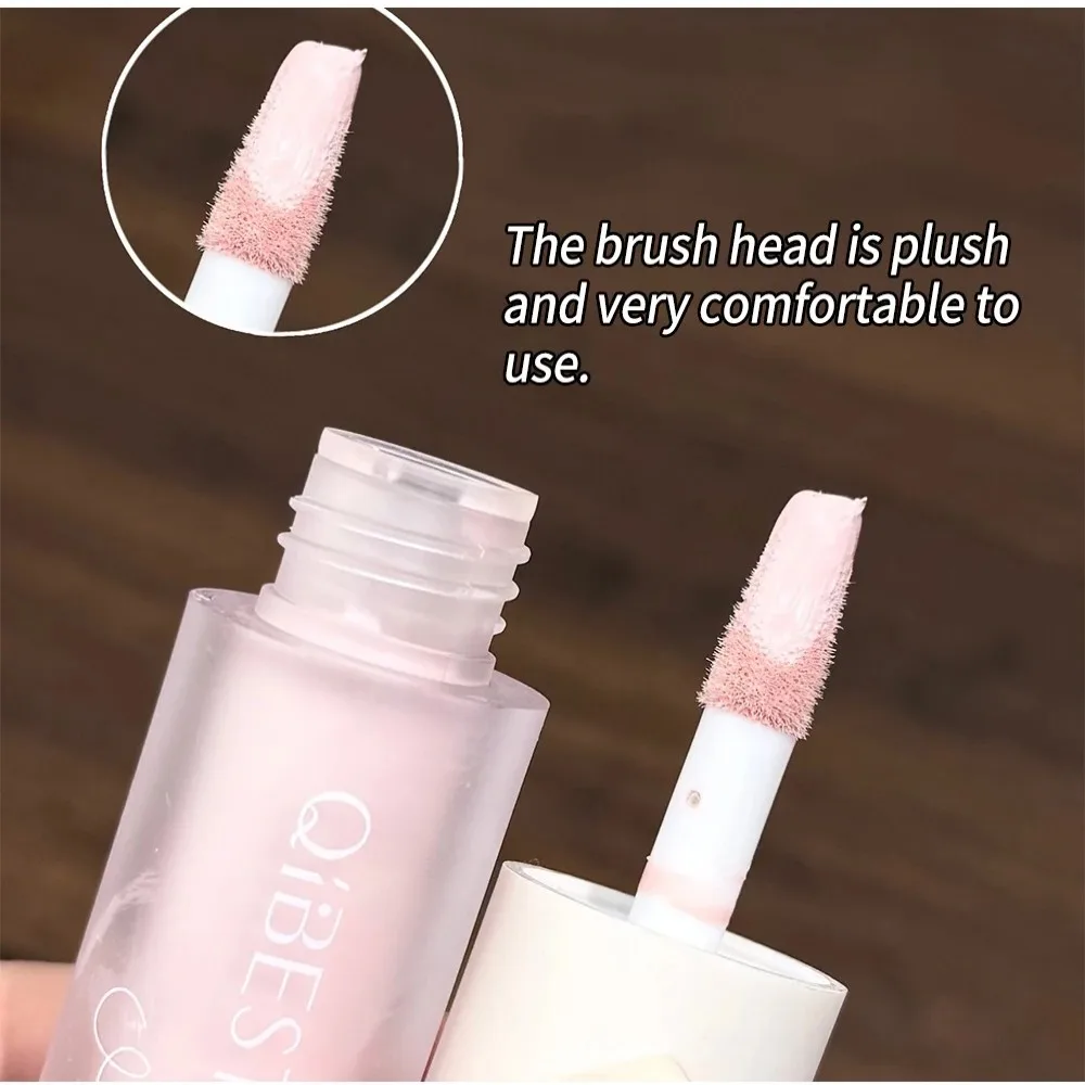 Corrector iluminador blanco y Beige, palo resaltador facial Natural resistente al agua, palo de contorno tridimensional de larga duración