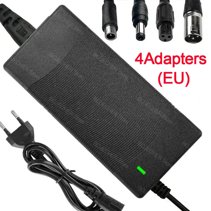 42V 2A Brandneues Netzteil AC 100-240V DC 42V 2A Lithium-Batterieladegerät US/EU-Stecker Batterieadapter auf Sektorzubehör – Detail 2