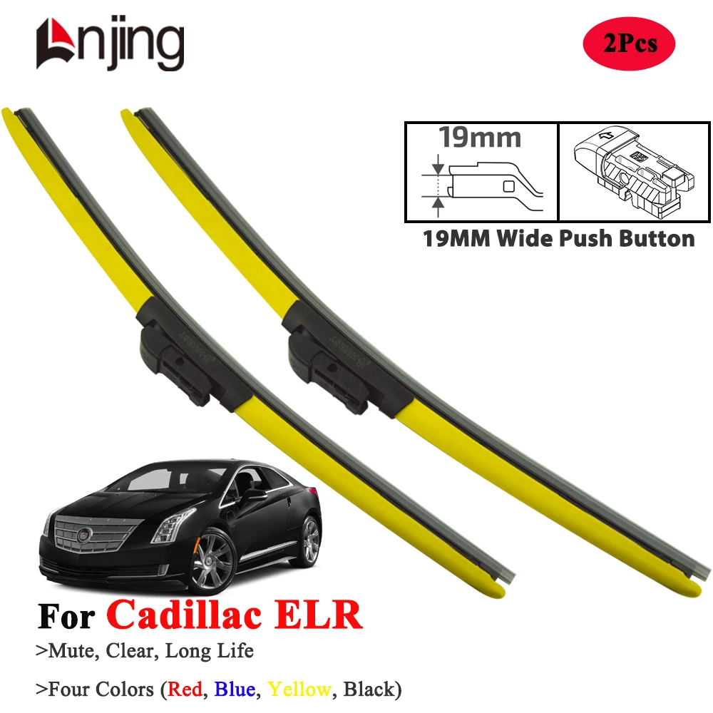 

LNJING Hybrid Wiper Blades For Cadillac ELR 2014 2015 2016