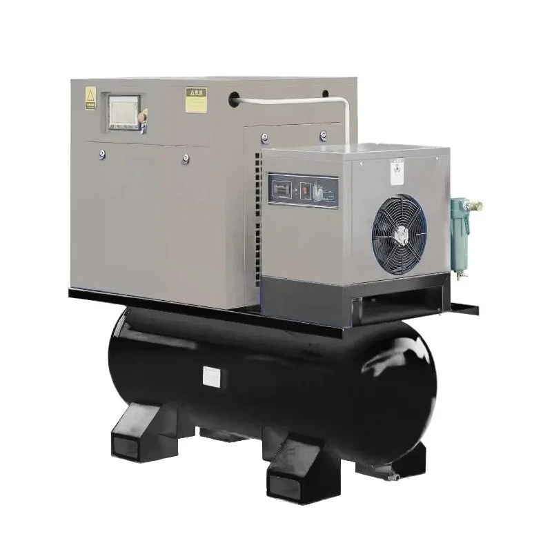 

PUFCO Aircompressors 7.5kw 10hp Industrial Air-compressors 4 in 1 All-in-one Rotary Screw Air Compressor for Cutting