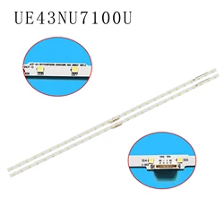 Tira de luces LED de retroiluminación, accesorio para Samsung UN43NU7100 UE43NU7100U aot_43 _ nu7100f UE43NU7120U UE43NU7170U BN96-45954A UE43NU7100, lote de 2 unidades