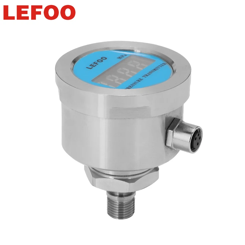 LEFOO RS485 output digital Pressure Transmitter Pressure Gauge warning transmitter for fire fighting