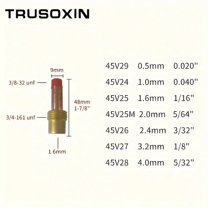 TIG gas lens chuck body consumable kit for QQ300 PTA DB SR WP 17 18 26 TIG welding torch 51 pcs