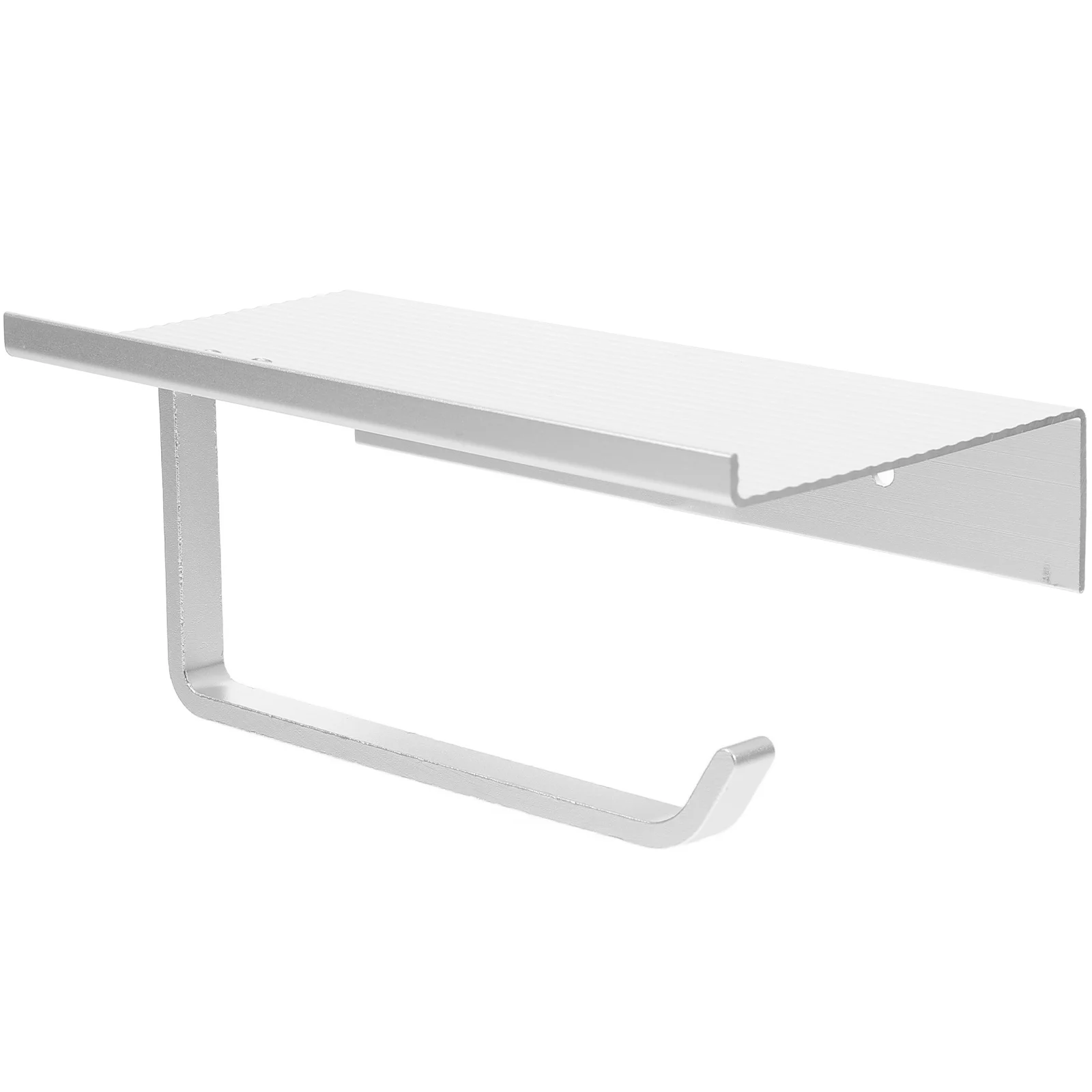 

Thickened Aluminum Roll Paper Holder Wall Mount Bathroom Napkin Storage Rack Paper Towel Shelf Organizer Toilet Tissue Hanger