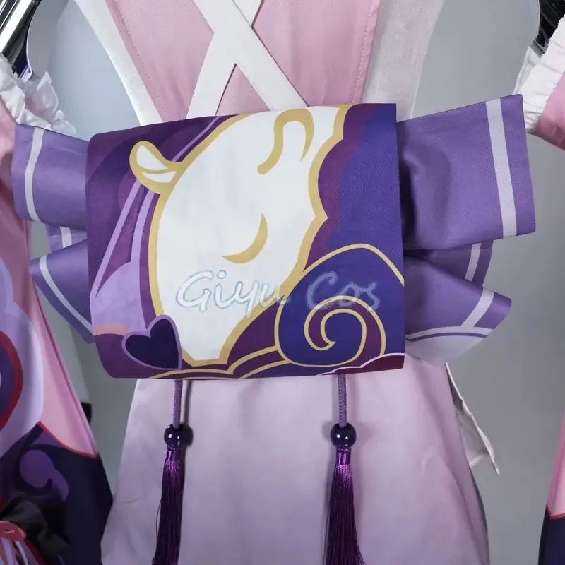 Genshin Impact Yumemizuki Mizuki Cosplay Costume Wig Anime Chinese Halloween Costumes Women  Uniform