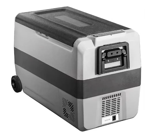 

Mini Car Refrigerator Refrigeration Truck Home Dual Use 12v24v T36 T50 T60 Speed Refrigeration Convenient Pull Rod
