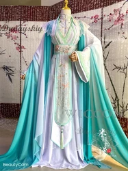 Tian Guan Ci Fu Shi Qingxuan Anime Cosplay Costume Heaven Official's Blessing Ancient Costume Men Women' Chinese Hanfu Full Set