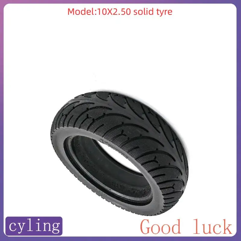 

10-дюймовая шина для электросамоката 10x2.5, цельнолитая резиновая покрышка для электросамокатов