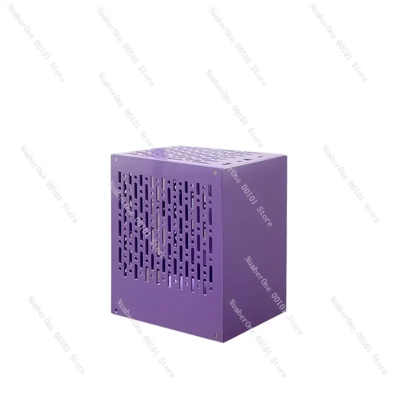 

NAS chassis, ITX motherboard, 3-bay compact mini white desktop computer chassis, Macaron Pro