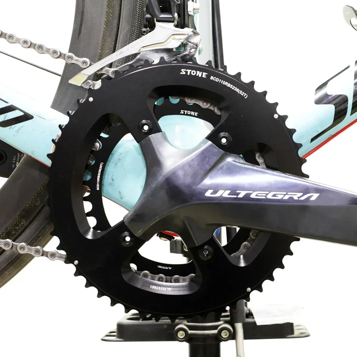 Stone Double Bicycle Chainring 5236T 5339T 5440T 5034t 48 33T  4632T BCD110 9-11 Speed For Shimano 105 R7000 UT R8000 DA R9100